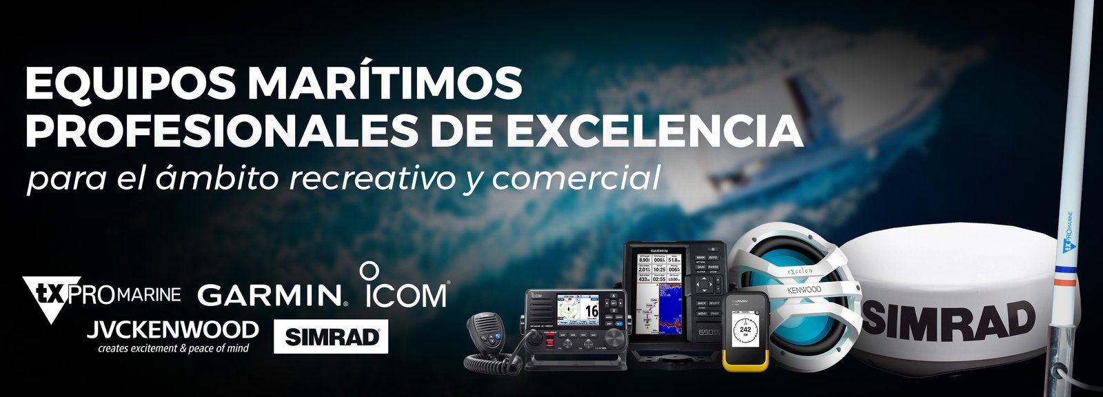 Equipos maritimos Profesionales de excelencia.